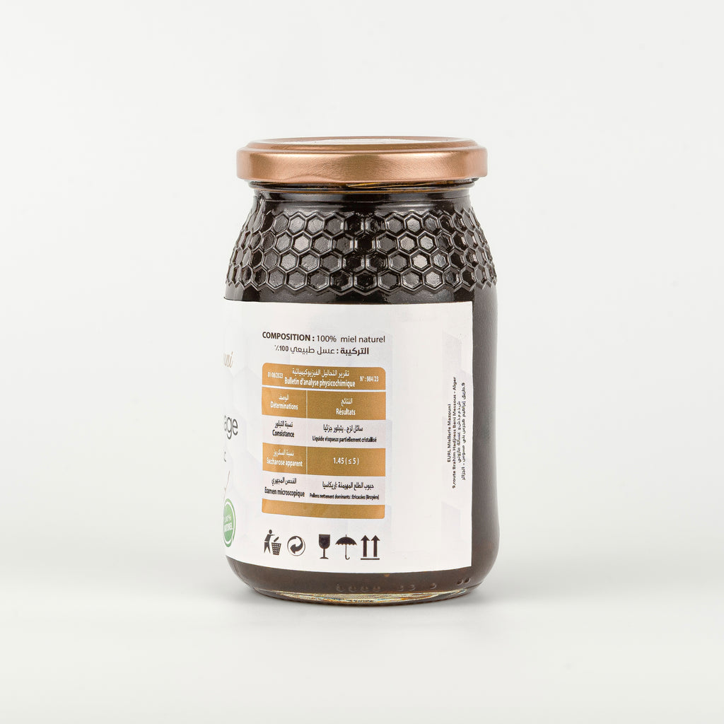 Miel de Bruyère Sauvage récolté dans les ruchers de Tiaret