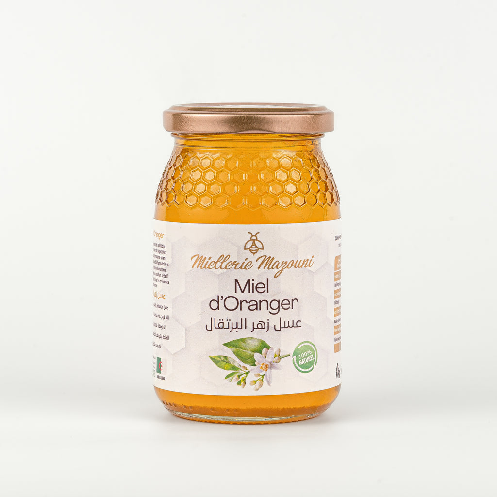Pot de Miel d'Oranger pur – Miellerie Mazouni