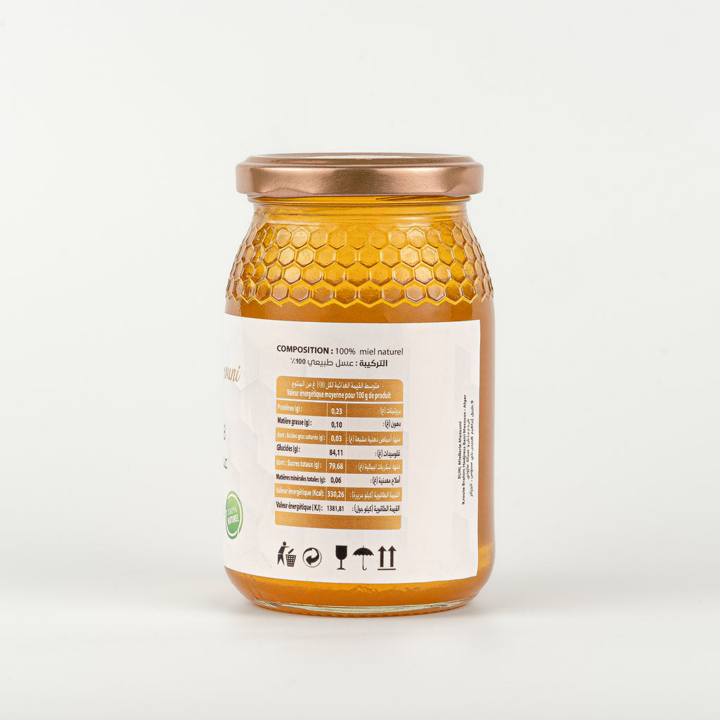 Pot de Miel d'Acacia pur – Miellerie Mazouni, miel d'Algérie