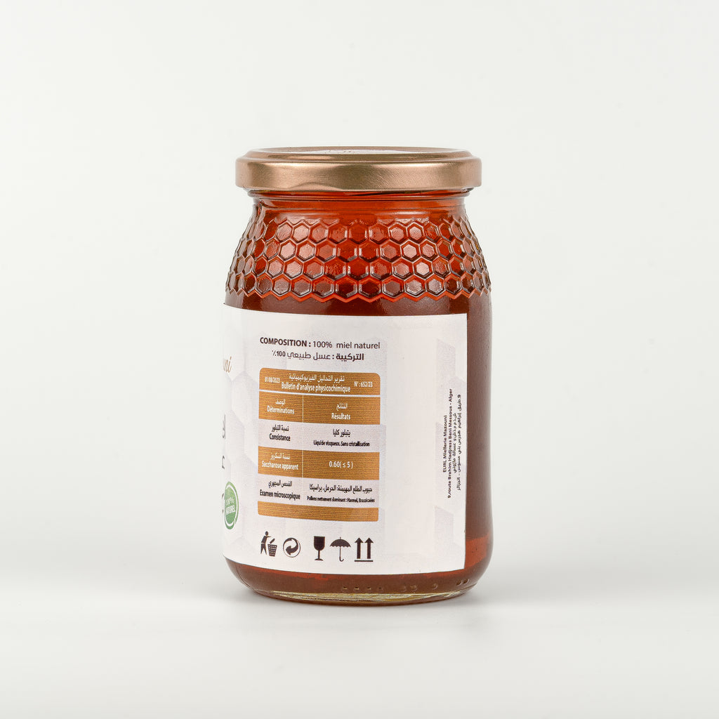 Miel de Harmel, issu de la fleur Peganum harmala – Miellerie Mazouni