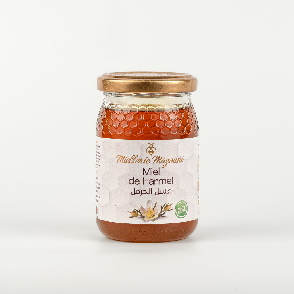 Miel de Harmel, issu de la fleur Peganum harmala – Miellerie Mazouni