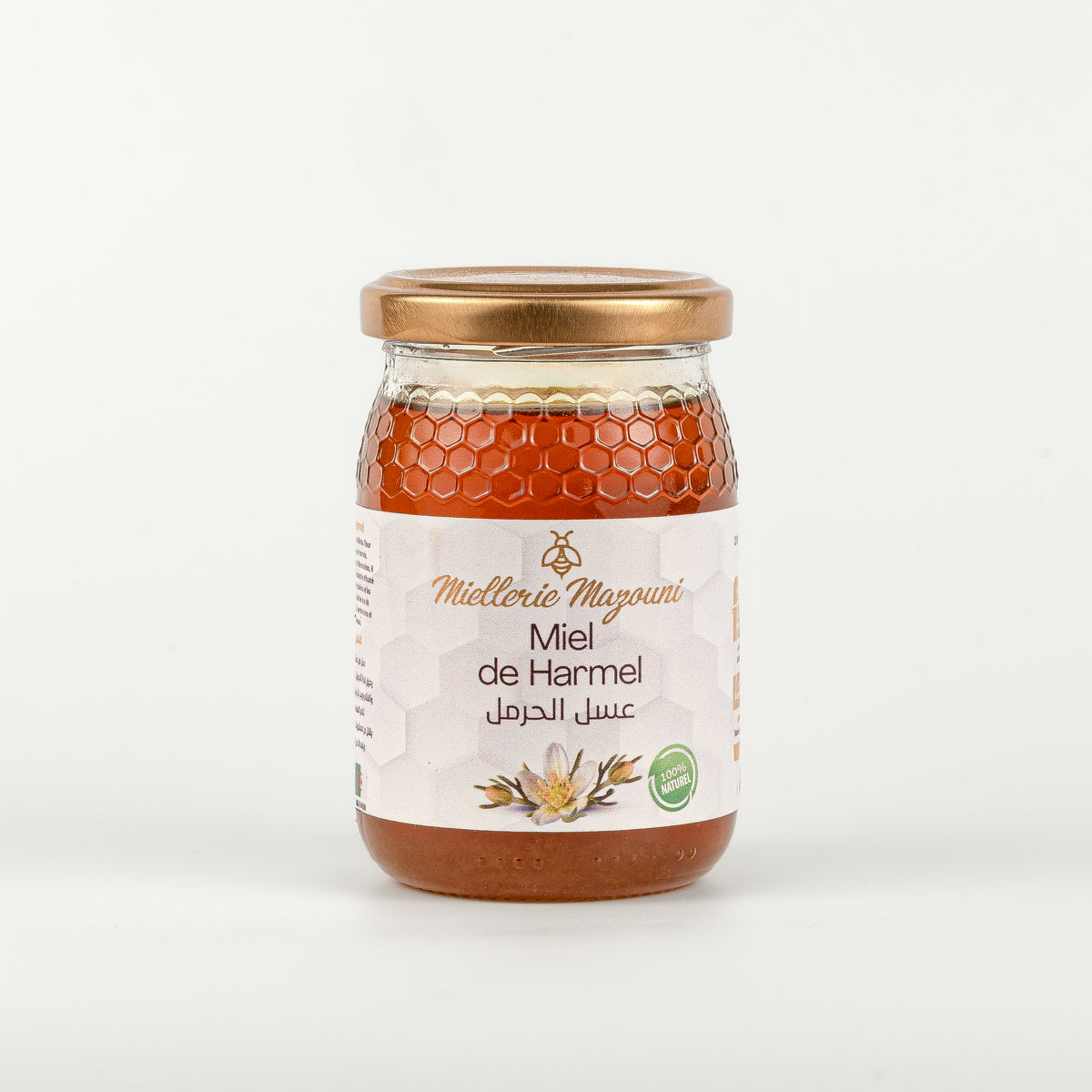 Miel de Harmel, issu de la fleur Peganum harmala – Miellerie Mazouni