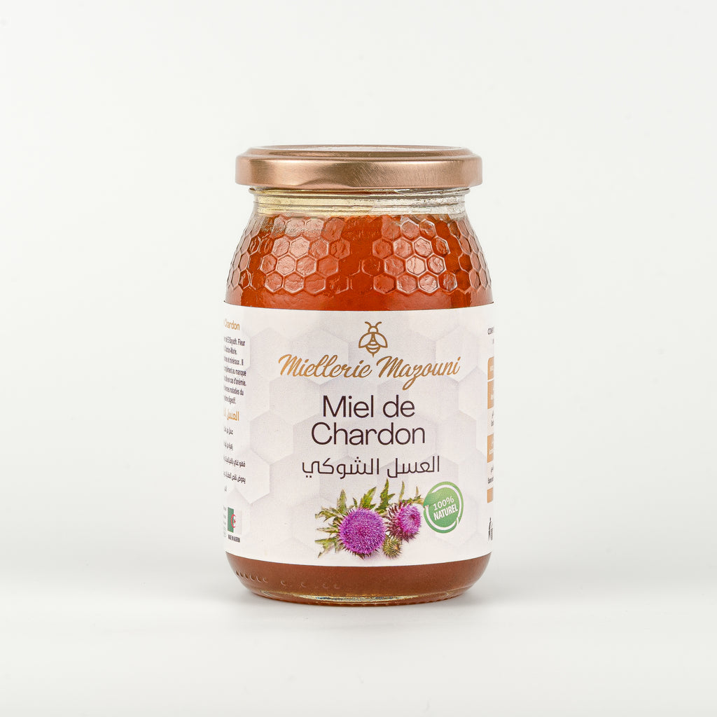 Pot de Miel de Chardon pur – Miellerie Mazouni