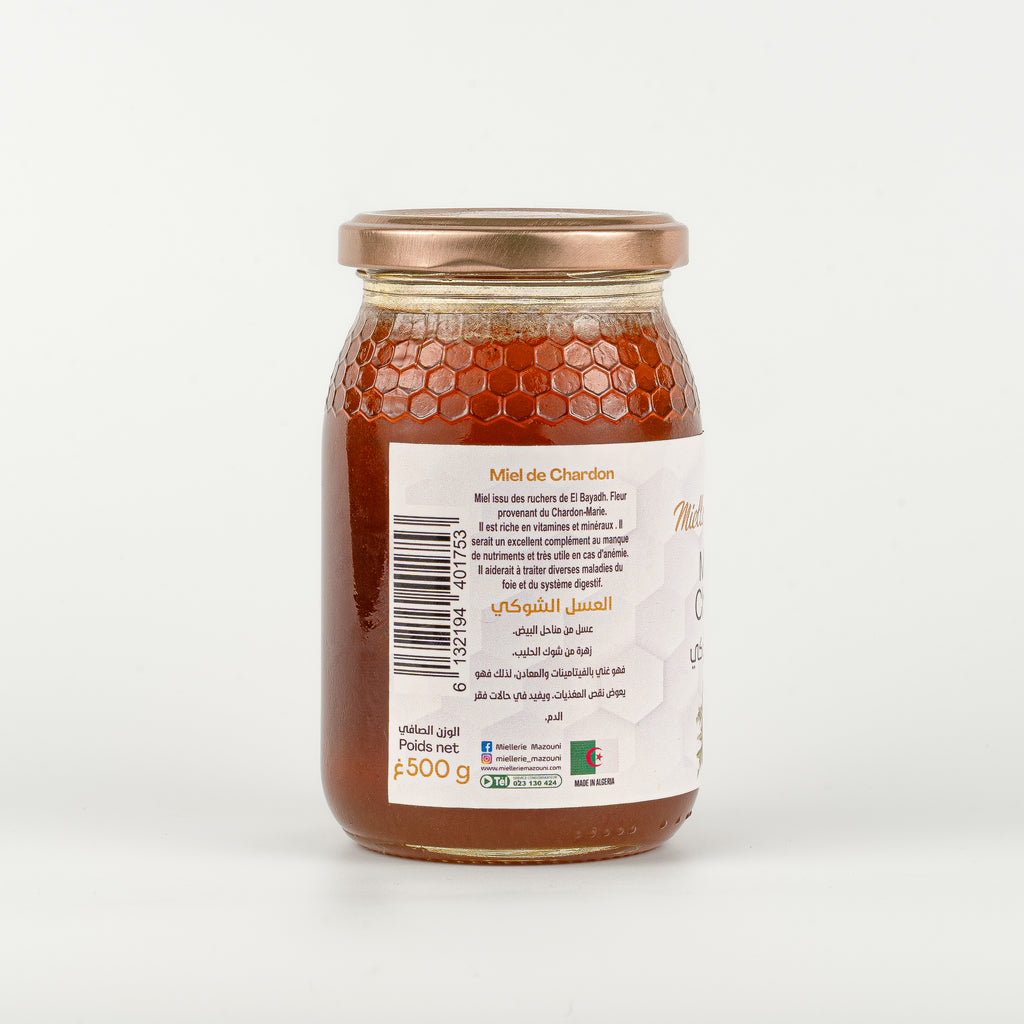Miel de Chardon récolté dans les ruchers d'El Bagach