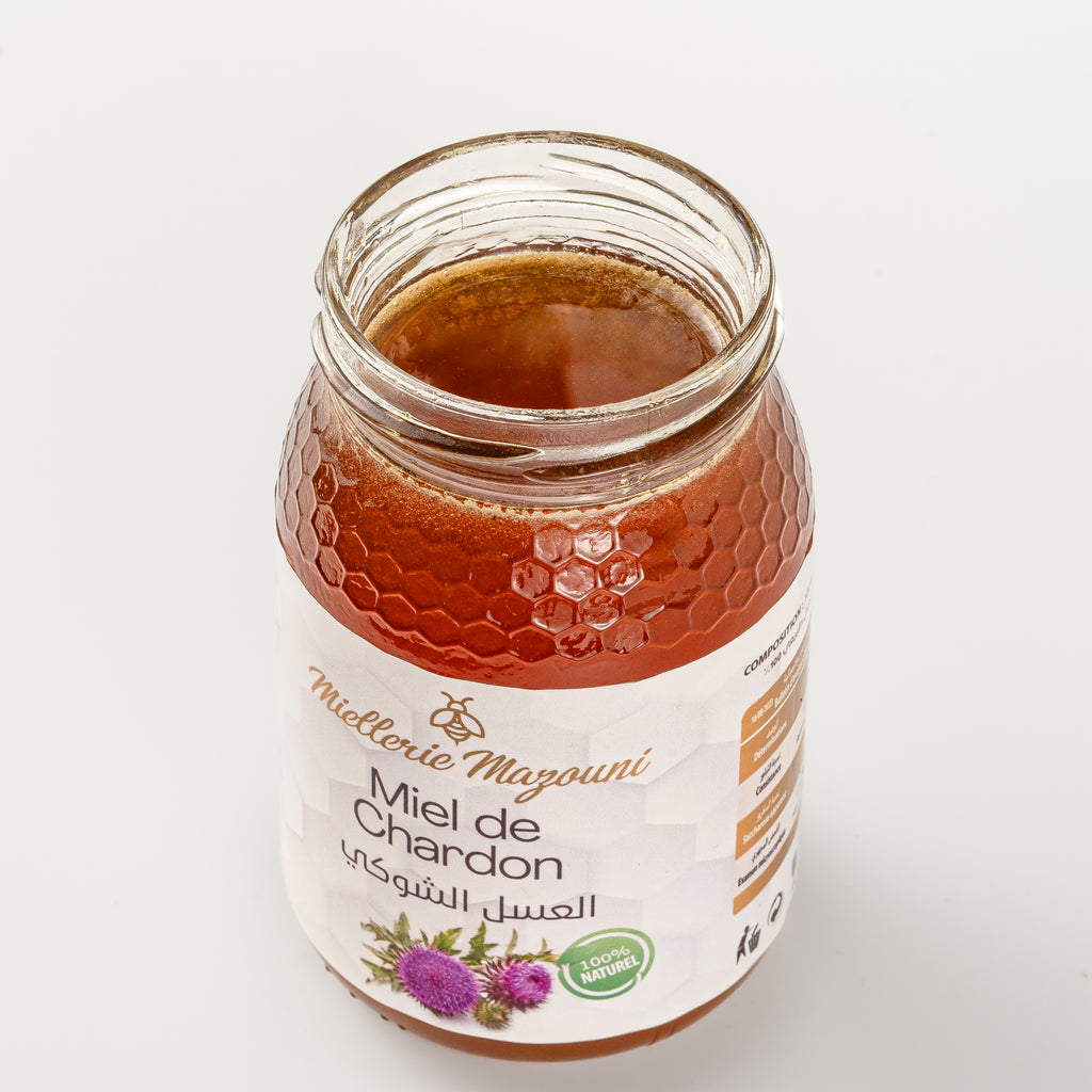 Pot de Miel de Chardon pur – Miellerie Mazouni
