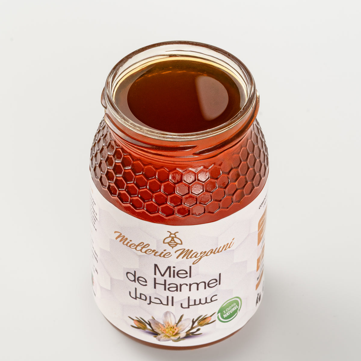 Pot de Miel de Harmel pur – Miellerie Mazouni