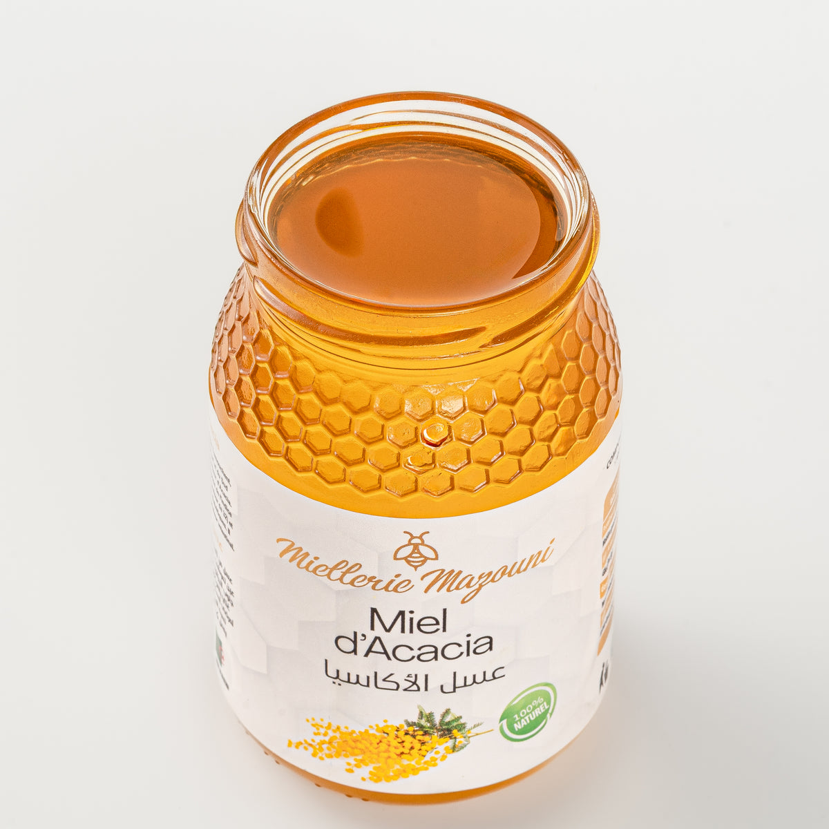 Pot de Miel d'Acacia pur – Miellerie Mazouni, miel d'Algérie