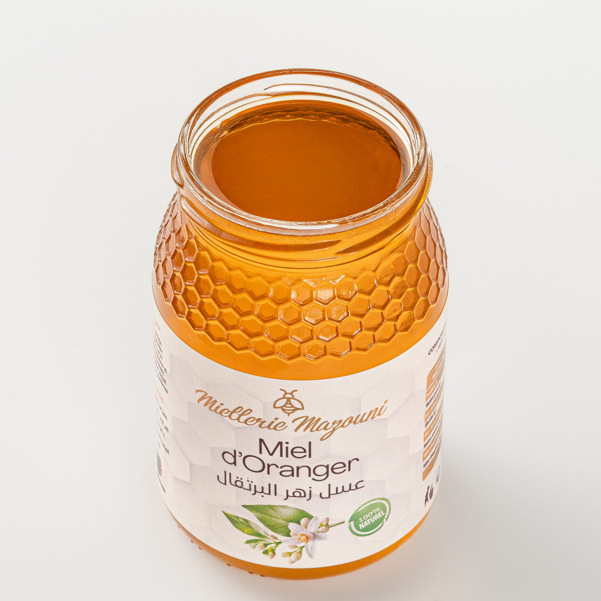 Pot de Miel d'Oranger pur – Miellerie Mazouni