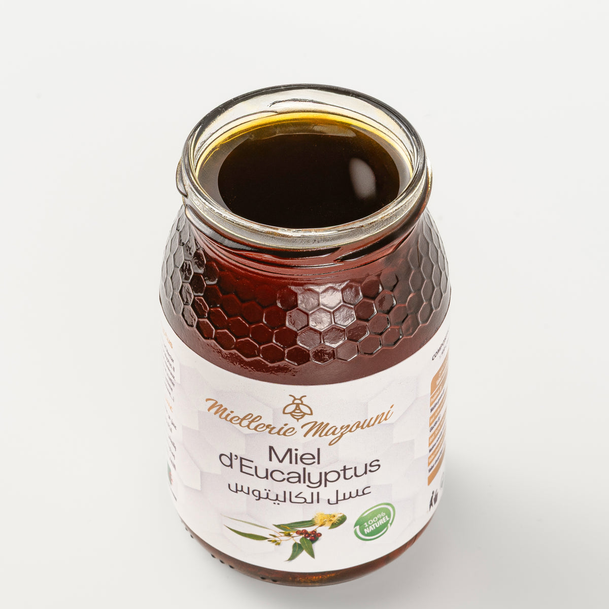 Pot de Miel d'Eucalyptus pur – Miellerie Mazouni, meilleure vente