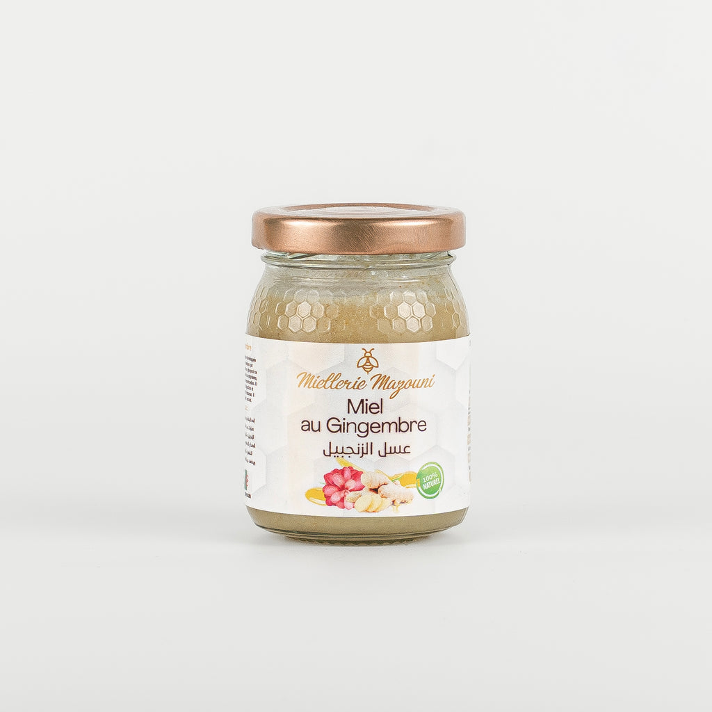 Miel au Gingembre, goût chaud et épicé