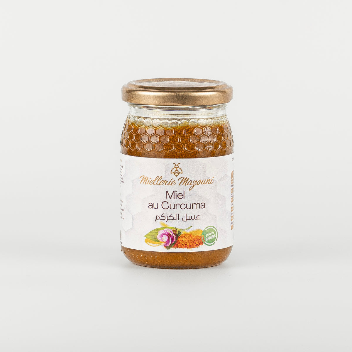 Miel au Curcuma, pour le confort digestif – Miellerie Mazouni