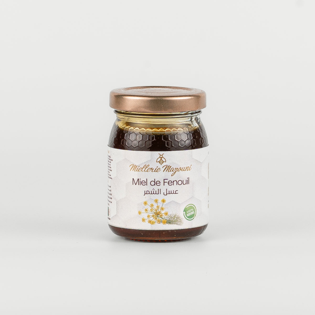 Miel de Fenouil récolté dans les ruchers de la Mitidja