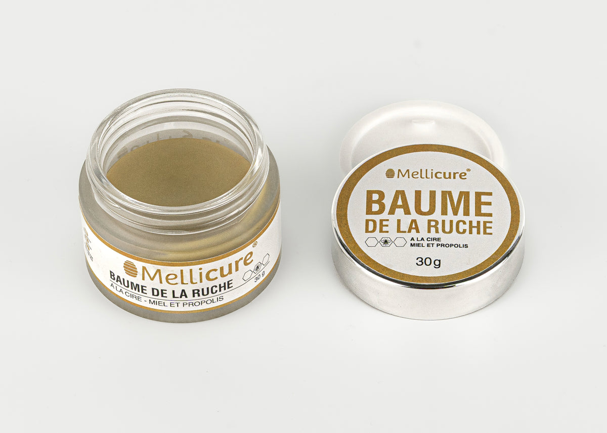 Baume de la Ruche – Miellerie Mazouni, propolis, miel et cire d'abeille
