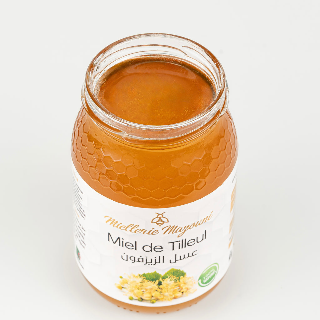 Pot de Miel de Tilleul pur – Miellerie Mazouni