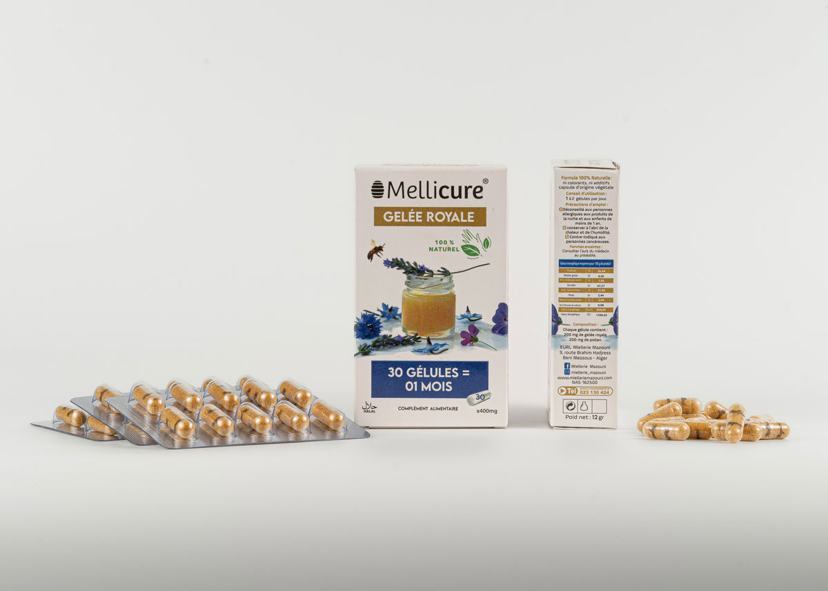 Gélules de Gelée Royale – Miellerie Mazouni