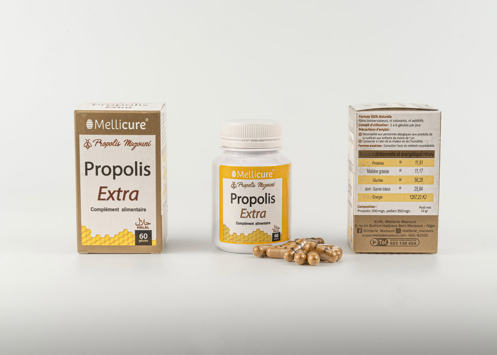 Gélules de Propolis pure – Miellerie Mazouni, meilleure vente