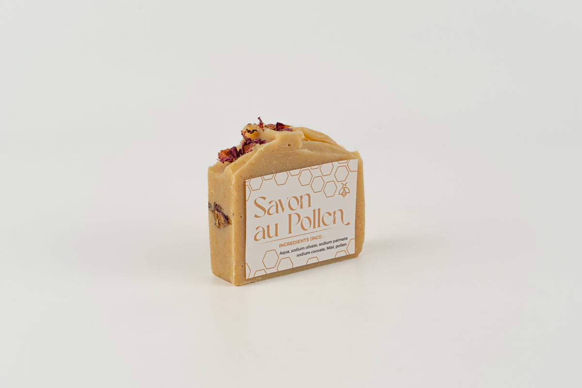 Savon Solide au pollen, douceur et vitalité